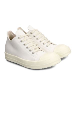 Sneakers Temple Low In Denim 13Oz Bianco RICK OWENS DRKSHDW | DS01F4802DO4111